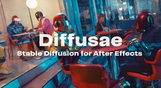 Mac苹果版-引用AI人工智能生成个性化视频特效AE插件 Diffusae v1.5.1 Mac苹果版-引用AI人工智能生成个性化视频特效AE插件 Diffusae v1.5.1