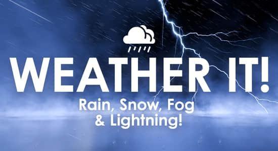 Blender插件-狂风暴雨打雷闪电大雾雨雪天气插件 Weather It! V1.0 Blender插件-狂风暴雨打雷闪电大雾雨雪天气插件 Weather It! V1.0