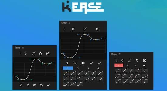 AE脚本-关键帧缓入缓出曲线调节控制操作 Kease v2.0.10+使用教程 AE脚本-关键帧缓入缓出曲线调节控制操作 Kease v2.0.10+使用教程