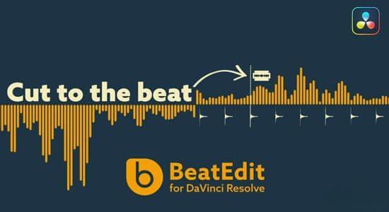 达芬奇插件-音乐鼓点自动节拍打点标记动画脚本 BeatEdit V1.2.006+使用教程