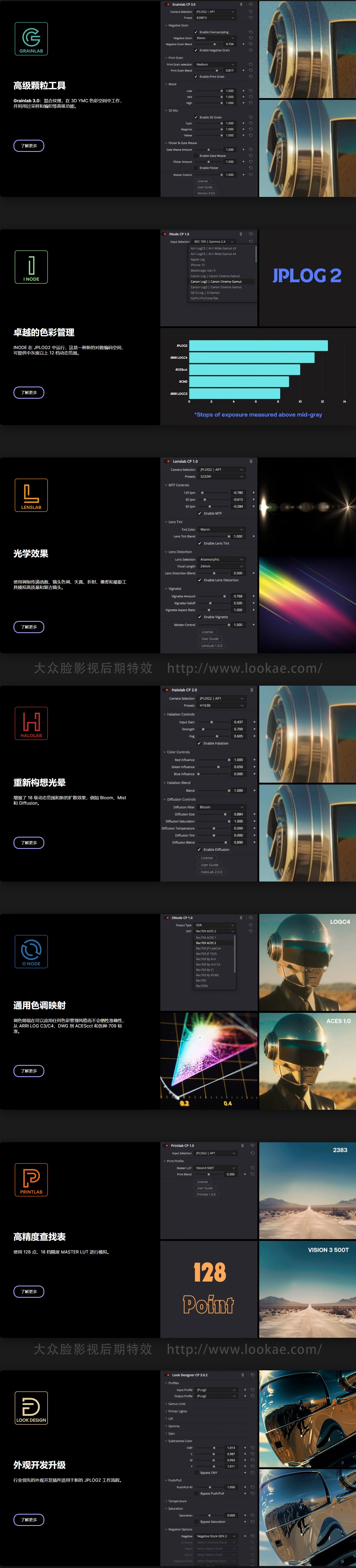 达芬奇插件-图像纹理专业视频调色插件 ColourLab – Colour Pro V3.0.1 Win