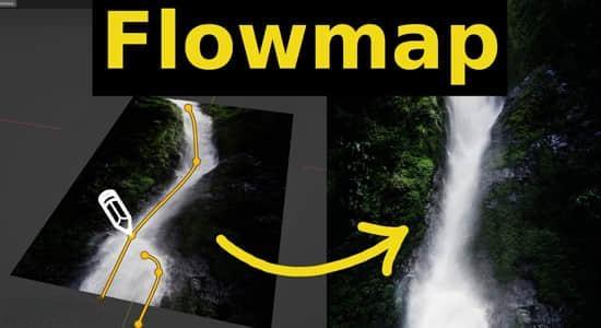 Blender插件-静态图片局部流动特效 Procedural Flowmap v3.0+使用教程 Blender插件-静态图片局部流动特效 Procedural Flowmap v3.0+使用教程