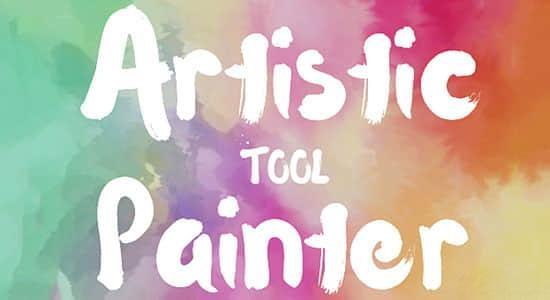 贴图纹理绘制资产Blender预设 Artistic Painter – Filters