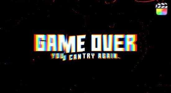 FCPX插件-20组游戏风格RGB色散偏移文字标题动画 Game Titles FCPX插件-20组游戏风格RGB色散偏移文字标题动画 Game Titles