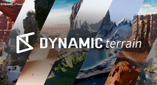 Blender插件-三维地形地貌生成器 Dynamic Terrain V1.0.3