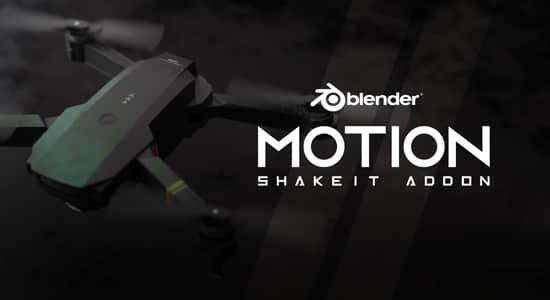 Blender插件-运动摇晃工具 Motion ShakeiT Addon v1.0.0 Blender插件-运动摇晃工具 Motion ShakeiT Addon v1.0.0