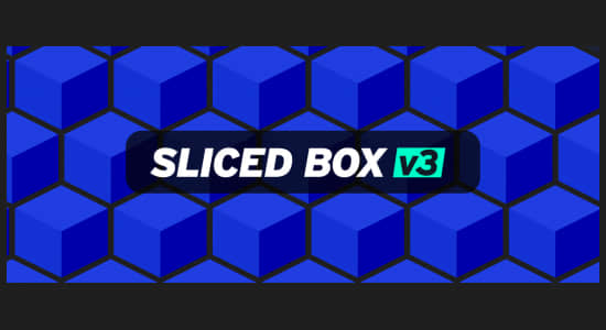 AE脚本-三维方块盒子动画生成工具 Sliced Box v3.37 AE脚本-三维方块盒子动画生成工具 Sliced Box v3.37