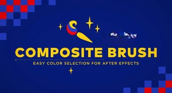 Win中文汉化-画面颜色选取调色替换修改AE插件 Composite Brush v1.6.8