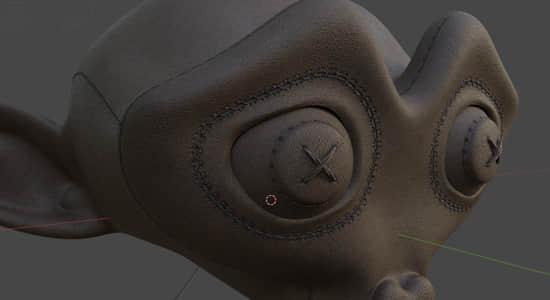 Blender插件-针线绘制缝合效果生成器 Stitch Generator v1.01 Blender插件-针线绘制缝合效果生成器 Stitch Generator v1.01