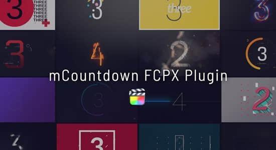 FCPX插件-30个时尚精美数字倒计时开场片头动画 mCountdown FCPX插件-30个时尚精美数字倒计时开场片头动画 mCountdown