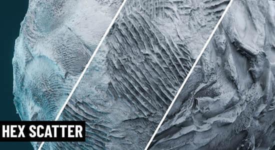 Blender插件-纹理散布置换工具 Hex Scatter V1.5 Blender插件-纹理散布置换工具 Hex Scatter V1.5