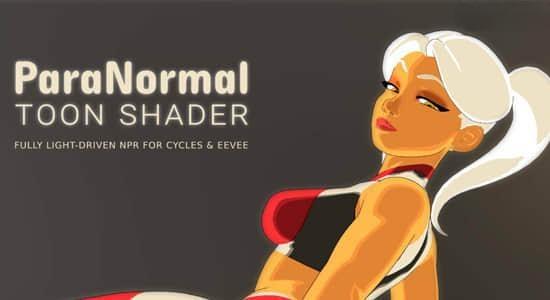 Blender插件-动漫卡通真实灯光三渲二着色器 Paranormal Toon Shader V0.2.0 Blender插件-动漫卡通真实灯光三渲二着色器 Paranormal Toon Shader V0.2.0