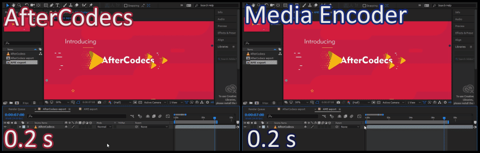 Mac苹果版-特殊编码加速输出渲染AE/PR/AME插件 AfterCodecs v1.11.2 Mac苹果版-特殊编码加速输出渲染AE/PR/AME插件 AfterCodecs v1.11.2