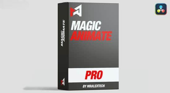 达芬奇插件-旋转缩放弹跳动画+100个预设 MagicAnimate for Davinci Resolve 达芬奇插件-旋转缩放弹跳动画+100个预设 MagicAnimate for Davinci Resolve