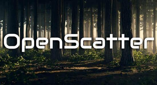 Blender插件-散布制作工具 Openscatter V1.0.5 Blender插件-散布制作工具 Openscatter V1.0.5