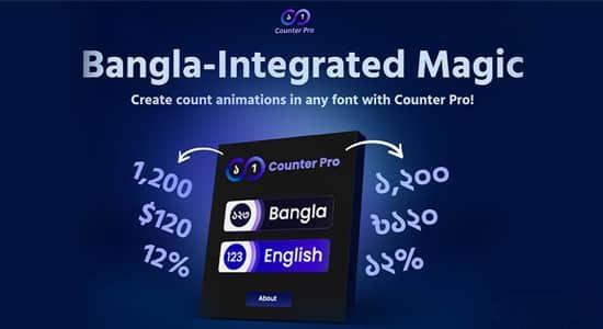 AE脚本-动态计数器动画生成器 Counter Pro v1.0 AE脚本-动态计数器动画生成器 Counter Pro v1.0