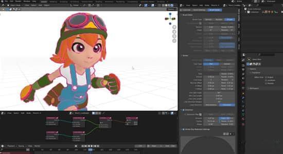 卡通材质三渲二Blender插件 PSOFT Pencil+ 4 Line for Blender Win+Render App 卡通材质三渲二Blender插件 PSOFT Pencil+ 4 Line for Blender Win+Render App