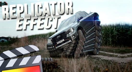 FCPX插件-画面复制分离叠加视觉特效 RN Replicator Effect FCPX插件-画面复制分离叠加视觉特效 RN Replicator Effect