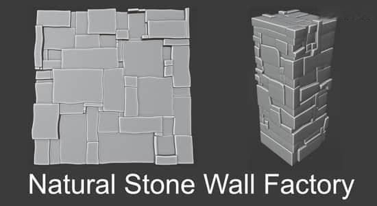Blender插件-石材地板墙面柱子生成器 Natural Stone Wall Factory V1.1 Blender插件-石材地板墙面柱子生成器 Natural Stone Wall Factory V1.1
