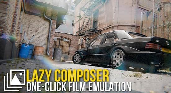 Blender插件-高级后期合成调节控制工具 Lazy Composer V1.0
