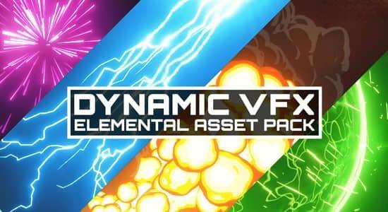 Blender预设-动漫卡通烟雾火焰闪电能量粒子特效资产 Dynamic VFX v2.1+使用教程 Blender预设-动漫卡通烟雾火焰闪电能量粒子特效资产 Dynamic VFX v2.1+使用教程