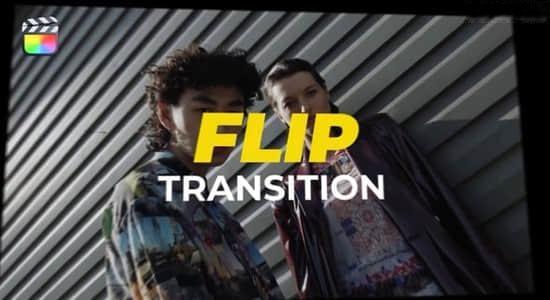 FCPX插件-30组高级翻转弹跳视频转场过渡预设 FCPX插件-30组高级翻转弹跳视频转场过渡预设