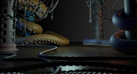 Blender插件-三维管道绳索曲线生成器 Handy Curve Profile V1.5.0 Blender插件-三维管道绳索曲线生成器 Handy Curve Profile V1.5.0