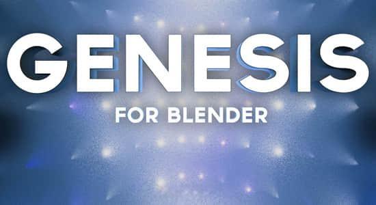 Blender插件-舞台场景灯光生成制作工具 Genesis Light Generator v1.0.0