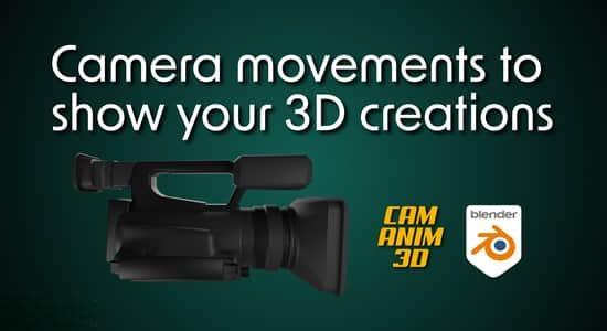 Blender插件-三维摄像机移动旋转绑定控制预设 Cam Anim 3D