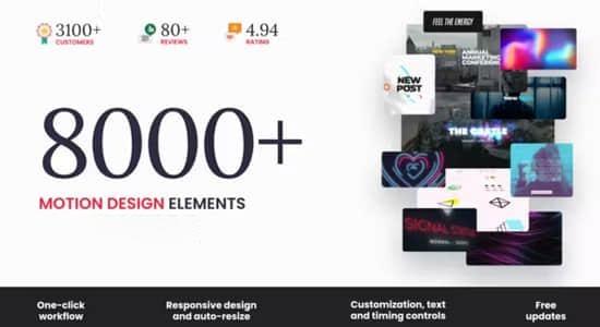 AE脚本-8000组文字标题排版设计转场LOGO图标MG图形动画 V8.0 AE脚本-8000组文字标题排版设计转场LOGO图标MG图形动画 V8.0