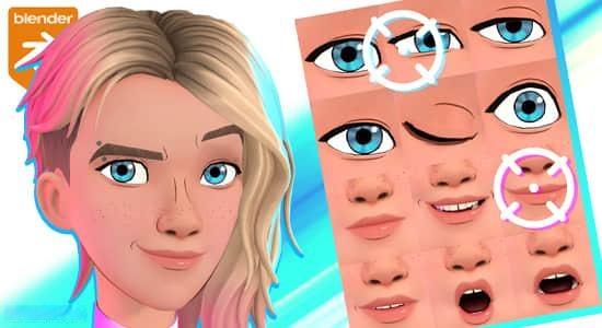 Blender插件-形态键表情控制绑定工具 Shape Key Selector V1.0.20+使用教程