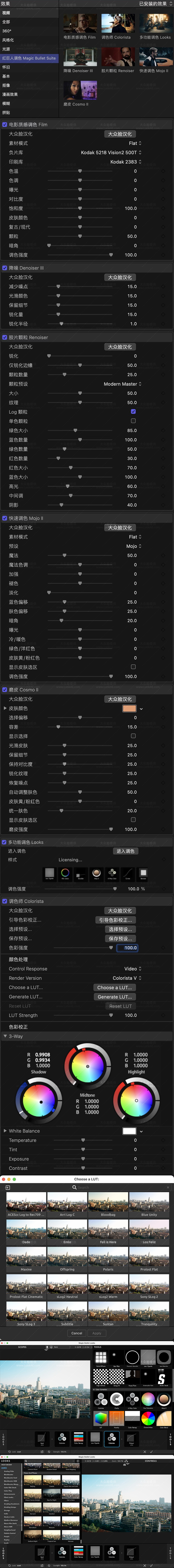 Mac苹果中文汉化-红巨人降噪磨皮美颜调色FCPX插件 MBS 2023.2.1 Mac苹果中文汉化-红巨人降噪磨皮美颜调色FCPX插件 MBS 2023.2.1