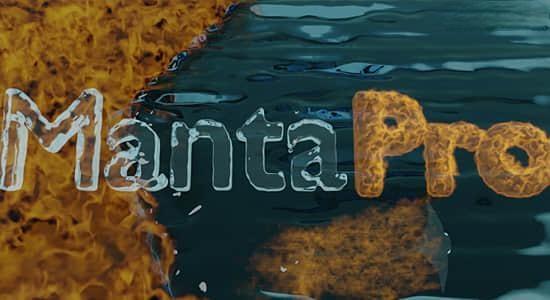 流体特效模拟Blender插件 Manta Pro V1.3.1