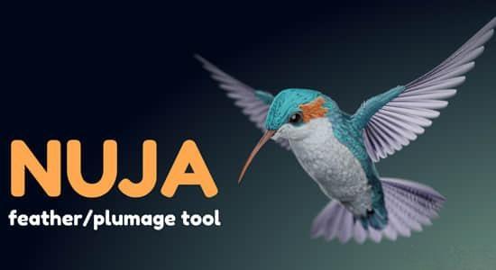 Blender插件-创建复杂羽毛工具 Nuja - Feather And Plumage Tools Blender插件-创建复杂羽毛工具 Nuja - Feather And Plumage Tools