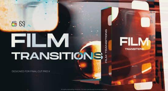 FCPX插件-50种复古怀旧电影胶片闪烁穿孔灼烧转场预设 FCPX插件-50种复古怀旧电影胶片闪烁穿孔灼烧转场预设