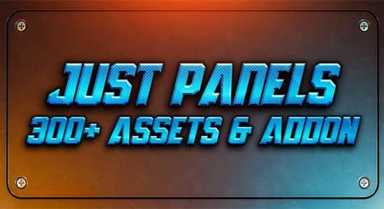 Blender插件-300种硬面建模预设工具包 Just Panels V3.1.5+使用教程
