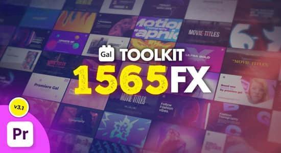 PR脚本-1565个社交媒体文字标题排版视频转场叠加特效调色分屏预设 Gal Toolkit V3.1 PR脚本-1565个社交媒体文字标题排版视频转场叠加特效调色分屏预设 Gal Toolkit V3.1