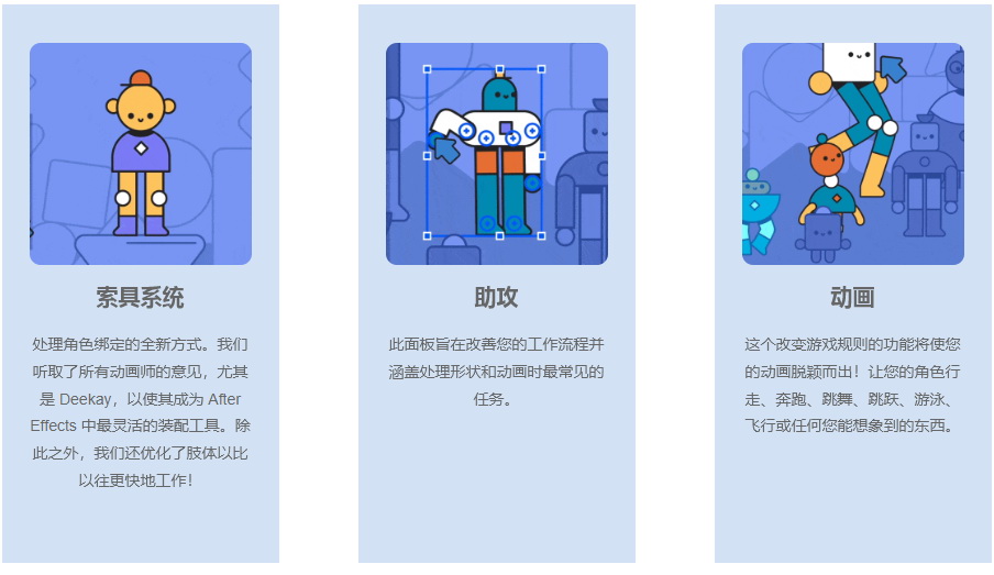 二维卡通人物角色骨骼动作绑定MG动画制作AE脚本 Deekay Tool V1.1.6 Win/Mac+使用教程 二维卡通人物角色骨骼动作绑定MG动画制作AE脚本 Deekay Tool V1.1.6 Win/Mac+使用教程
