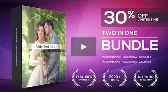 AE模板-现代优雅视差幻灯片效果图文展示动画 Modern Opener - Slideshow AE模板-现代优雅视差幻灯片效果图文展示动画 Modern Opener - Slideshow