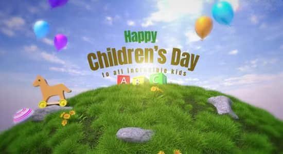 AE模板-可爱卡通儿童节快乐展示片头 Happy Children\'s Day AE模板-可爱卡通儿童节快乐展示片头 Happy Children\'s Day