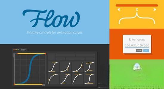 关键帧缓入缓出曲线调节AE脚本 Flow v1.5.2 Win/Mac+使用教程 关键帧缓入缓出曲线调节AE脚本 Flow v1.5.2 Win/Mac+使用教程