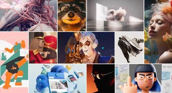 Stash 163 电视广告栏目包装VFX动画创意CG样片合集