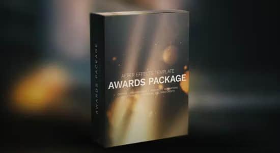 AE模板-电影颁奖典礼展示宣传开场片头 Film Awards Pack in 4K (含模板音乐) AE模板-电影颁奖典礼展示宣传开场片头 Film Awards Pack in 4K (含模板音乐)