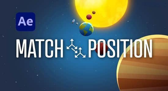 AE脚本-一键快速匹配链接图层位置方向 Match Position V1.1+使用教程 AE脚本-一键快速匹配链接图层位置方向 Match Position V1.1+使用教程
