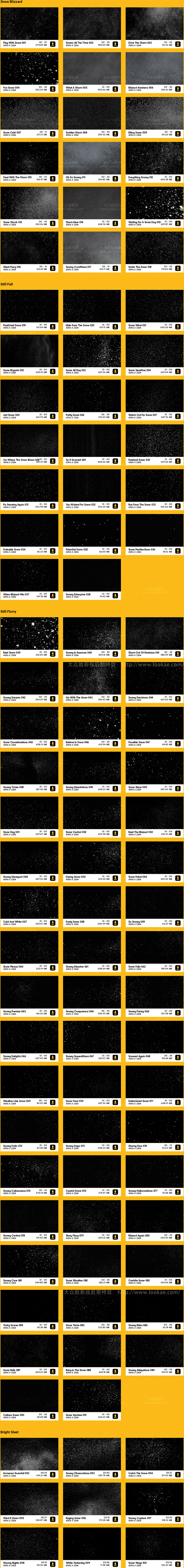 4K视频素材-100个寒冷冬日暴风雪下雪飘舞特效动画 BBV23 4K视频素材-100个寒冷冬日暴风雪下雪飘舞特效动画 BBV23