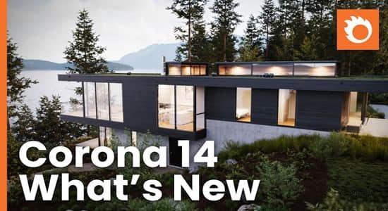 C4D插件-专业高性能实时交互CR渲染器 Corona Renderer 14