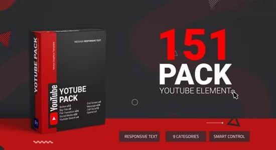 PR模板-151个网络社交视频网站媒体包装制作动画 PR模板-151个网络社交视频网站媒体包装制作动画