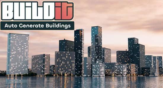 Blender插件-建筑楼房一键生成工具 Buildit – Auto Generate Buildings Blender插件-建筑楼房一键生成工具 Buildit – Auto Generate Buildings