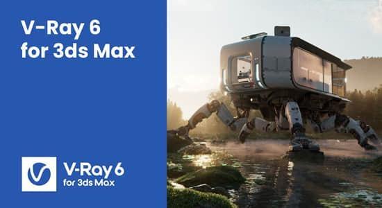 3DS MAX Vray渲染器插件 V-Ray V6.20.01 For 3ds Max 2018-2024 3DS MAX Vray渲染器插件 V-Ray V6.20.01 For 3ds Max 2018-2024