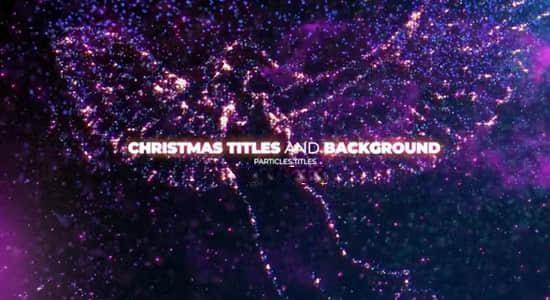 AE模板-圣诞节日快乐粒子背景文字标题开场片头动画 Creative Christmas Opener AE模板-圣诞节日快乐粒子背景文字标题开场片头动画 Creative Christmas Opener